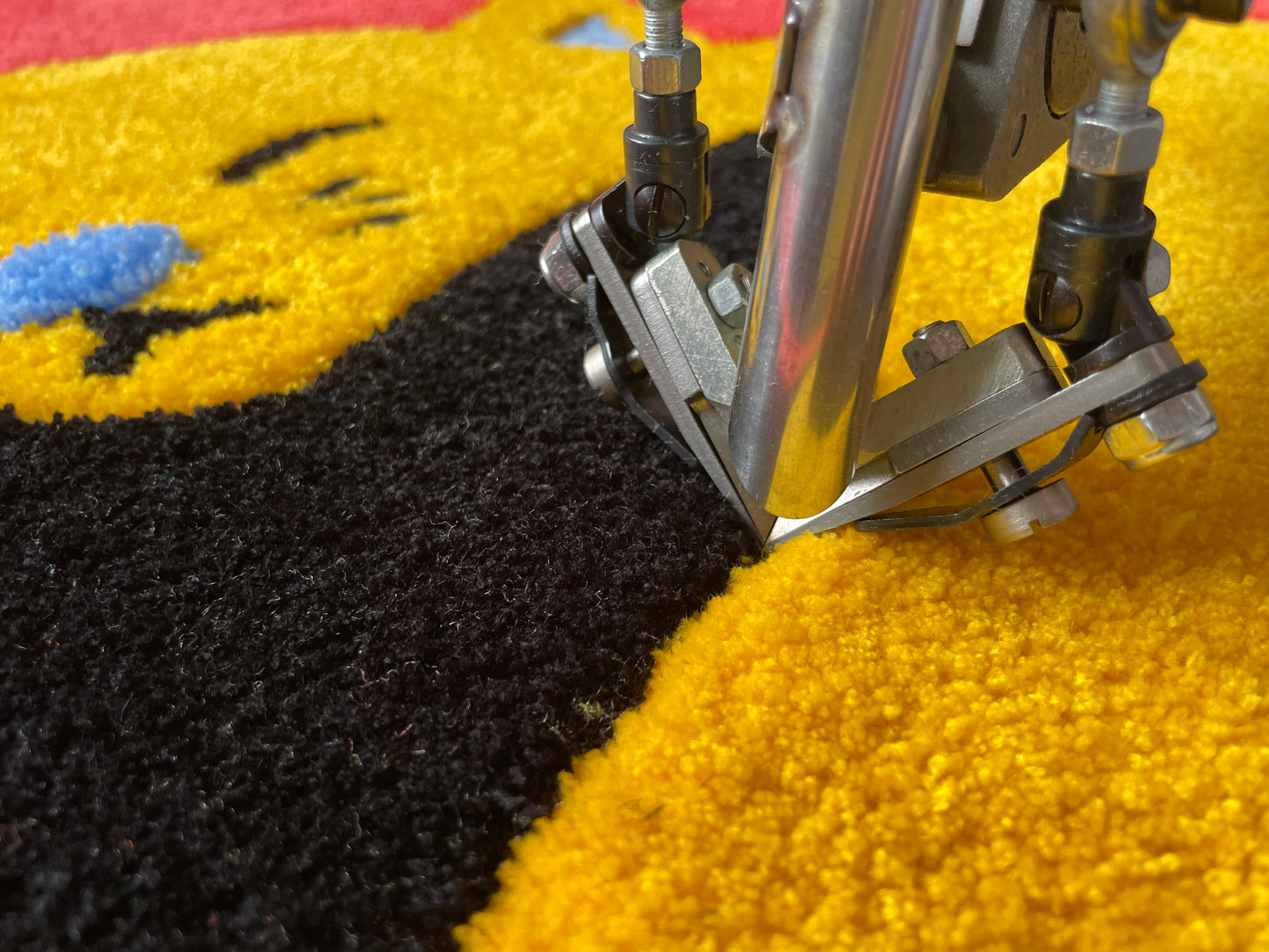 V Shape Carpet Carving Machine