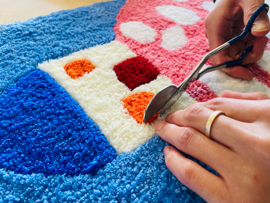 Carpet Fluff Scissors